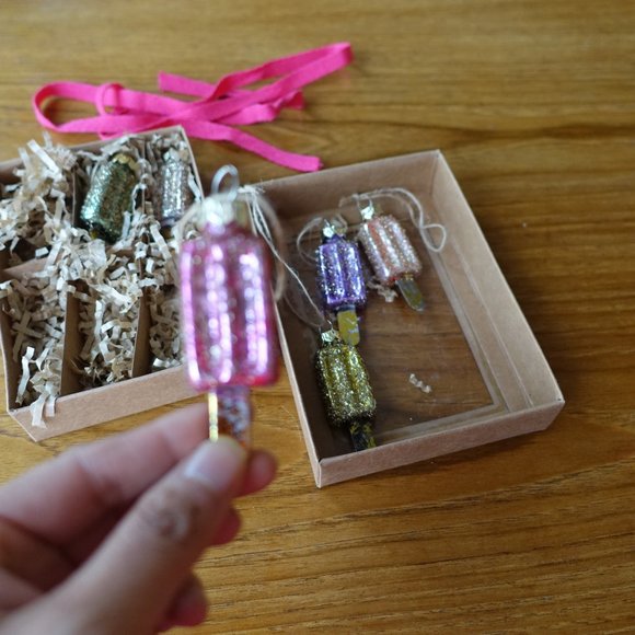 Glitterville Studios Mini Popsicle Ornaments (Boxed Set of 6) - Picture 7 of 16